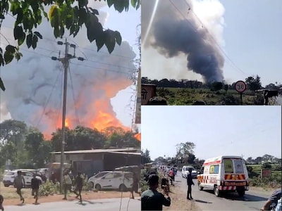 हरदा में पटाखे की फैक्टरी में बड़ा हादसा